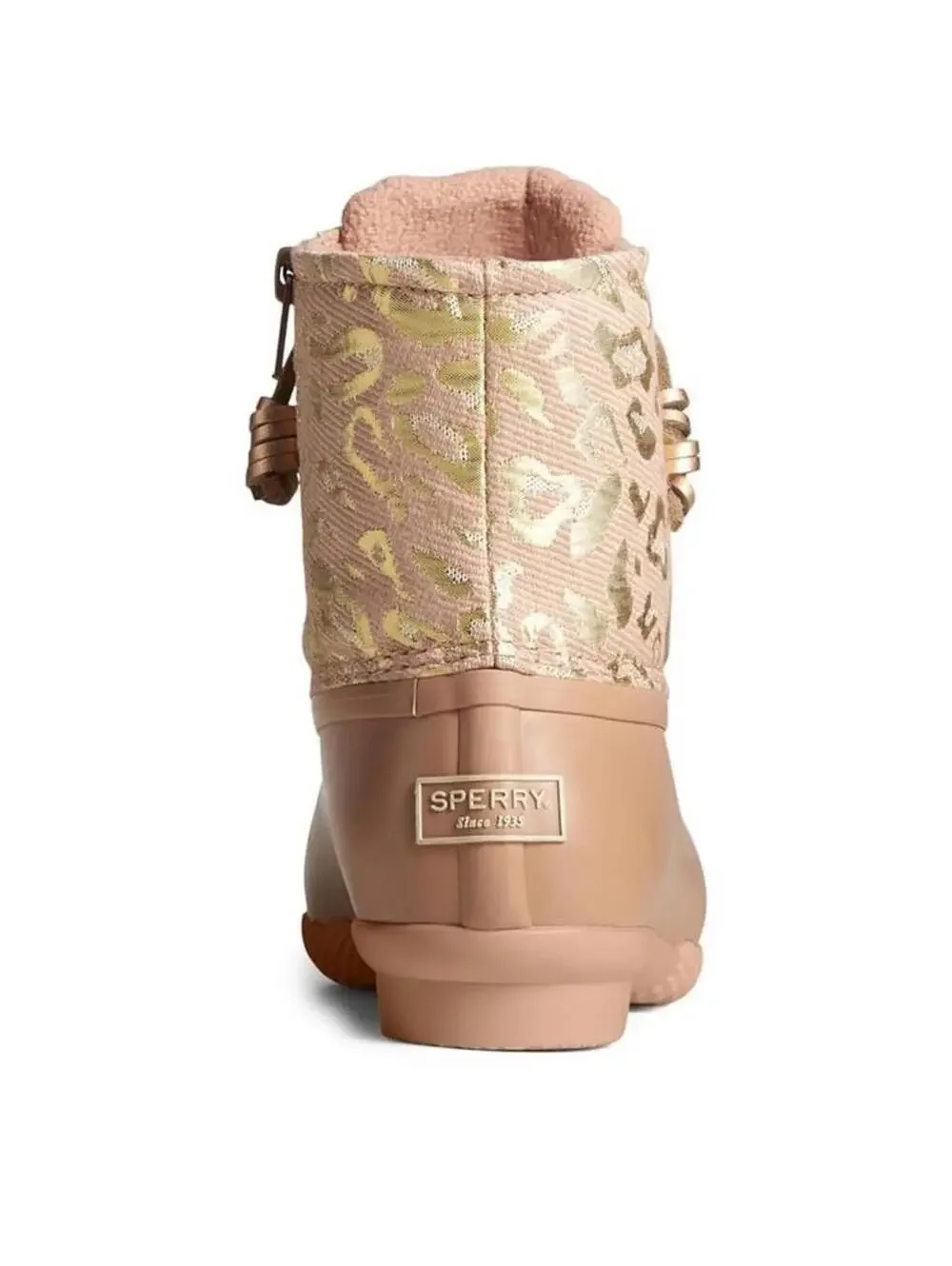Sperry Women's Duck Boots with Leopard Print - Picture 3 of 8